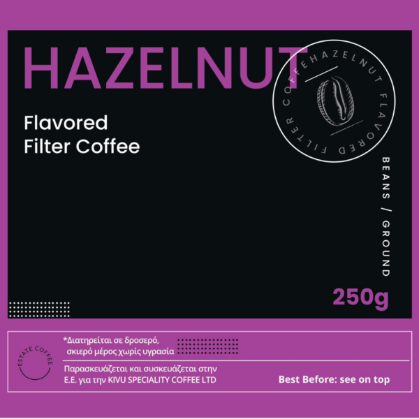 Filter Coffee Hazelnut 250g Beans