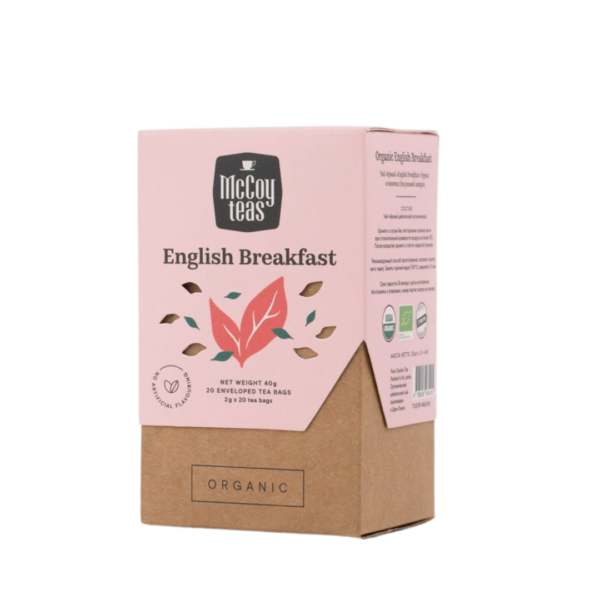 Organic English Breakfast 10 Pyramid Tea Bags