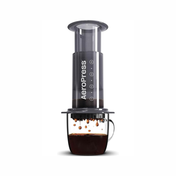 AeroPress Coffee Maker Clear Black