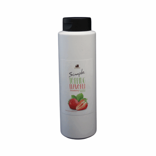 Simple Strawberry Topping Syrup