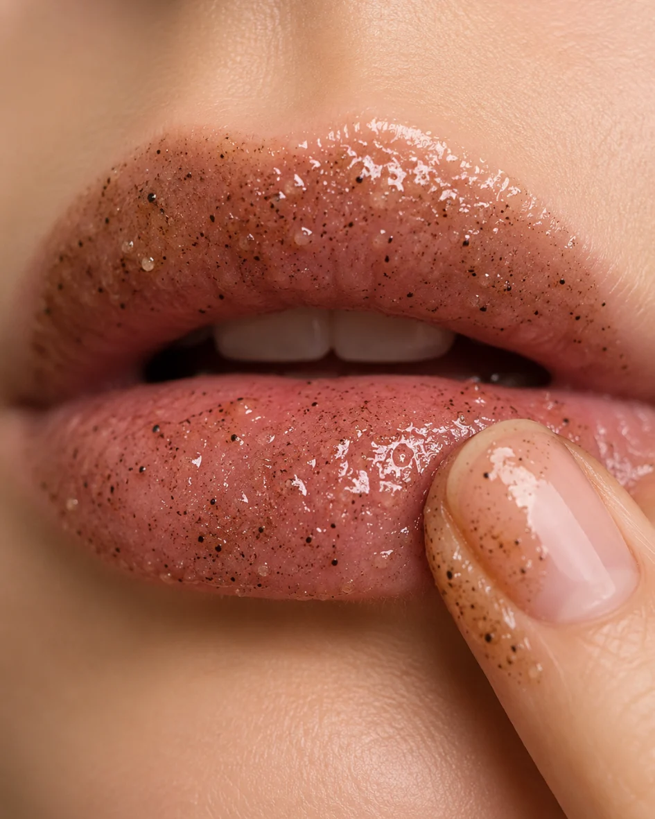 Coffee Lip Scrub 5ml - Image 2